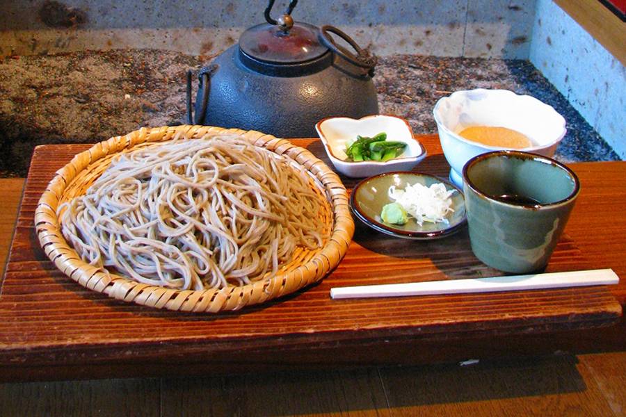 Tarudaki handmade soba noodles