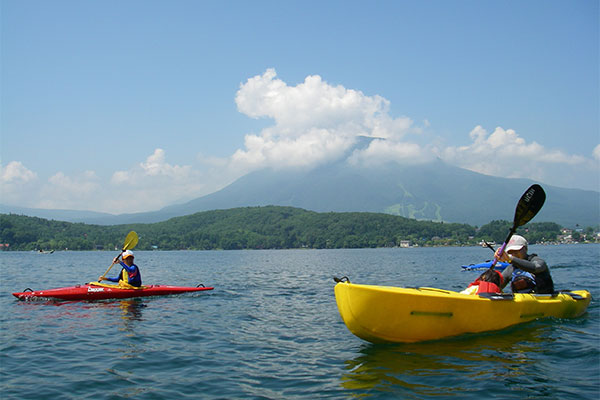 Activities at Lake Nojiri