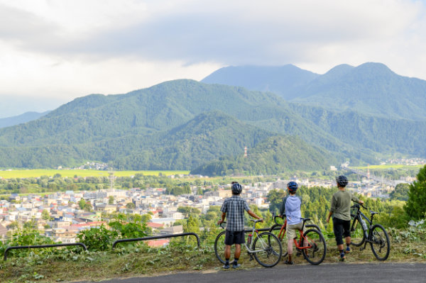 ジャンプ台からの風景